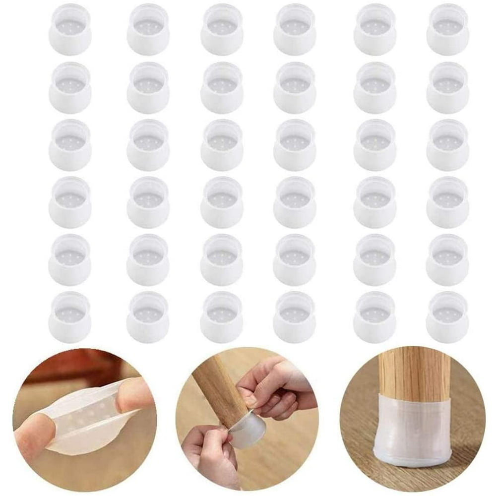Silicone Chair Leg Protectors, for Round & Square Chair Leg Caps Chair