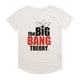 thumbnail image 1 of The Big Bang Theory - Camiseta Logotipo para Mujer (Blanco), 1 of 2