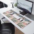thumbnail image 2 of Experience Precision with Our Abstract Art Mouse Pad | Non-Slip & Waterproof | Chic Modern Boho Leaves Design | Ideal for Office Use,31.5x11.8 inches, 2 of 7
