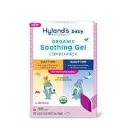 Hyland's Baby Organic Soothing Teething Gel, Day & Night Combo Pack