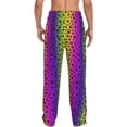 thumbnail image 3 of Haiem Animal Paw Rainbow Men's Pajama Pants Ultra Lightweight Pjs Bottoms Sleepwear Bottom Pants with Pocket Drawstring-X-Large, 3 of 9