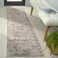 thumbnail image 2 of SAFAVIEH Vintage Tabriz Dimas Abstract Runner Rug, Gray/Charcoal, 2' x 8', 2 of 10