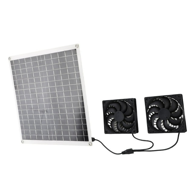 Ventilador de Ventilación solar ANGGREK 20W12V Portátil Para Actividades Al Aire libre