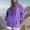 Purple, variant on iHPH7 Outdoor Jacket Women Fall Clothes Active Wear Jackets for Woman Waterproof Trench Coat Women Windbreaker Jacket Women Waterproof Jackets for Women Hiking Jacket Women Beige L