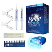 MagicBrite Complete Teeth Whitening Kit 2 Carbamide Peroxide Whitening Gel Pens with 1 LED Light At Home Whitening