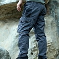 thumbnail image 2 of APEXFWDT Men's Cargo Tactical Pants Ripstop Cargo Pants for Men Lightweight Outdoor Work Hiking Pants CCW Pants, 2 of 3