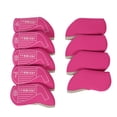 thumbnail image 3 of 9x Fundas para cabezas de hierro de golf Fundas para cabezas de palos de golf Fundas para cuñas de golf Protectores de palos de golf para Rosa, 3 of 8