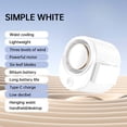 thumbnail image 2 of A Belt Clip Fan With 3 Speeds And Usb Charging For Personal Cooling During Activities, 2 of 7