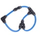 thumbnail image 3 of 5 unids accesorios neumáticos Conectores de tubos de tubo negro AIR AIR TUBO DE AGUA RÁPIDA PUSH EN LA MANGUERA CUBIERTA RÁPIDA 4mm 6mm 8mm 10mm 12mm, 3 of 4