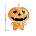 thumbnail image 2 of Voglyf Stress Relief Glitter Pumpkin Halloween Anxiety Relie Toy, Sequins Lantern Squeeze Fidget Ball, Slow Rebound Halloween Anxiety Relief Toy for Adults Party Favor Reward Gift,Yellow, 2 of 5