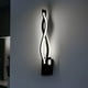 thumbnail image 4 of Lámpara de pared LED creativa, lámpara de pared de aluminio moderna interior, luces de noche de tipo ondudo para escalera, dormitorio, Sunnimix lamparas de pared, 4 of 8
