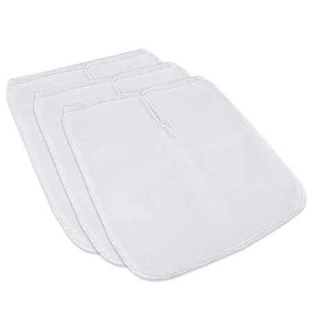 

Deoxygene Nut Milk Bag Reusable Mesh Strainer Bag for Nut Milk Juices Cold Brew Coffee Yogurt All Purpose Food Strainer