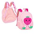 thumbnail image 2 of Teen Girl Backpack Korean Style Apple Print Backpack for Girls Casual School Crossbody Daypack Pink L, 2 of 5