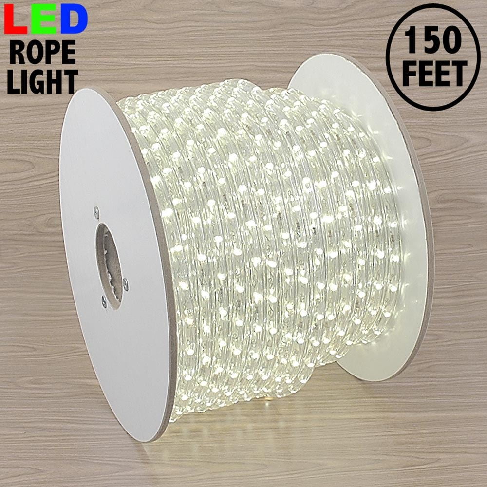 150 Foot LED Rope Light Spool, 1/2" Diameter, 120 Volt