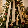 thumbnail image 3 of 2026 Christmas Indoor Home Decor Christmas Decorative Ribbon Christmas Supplies Christmas Tree Decorations, 3 of 5