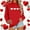 Red2, variant on FDGIU Women's Valentine's Day Sweatshirt - Cute Red Graphic Pullover, Warm & Soft Comfy Holiday Gift
