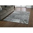 thumbnail image 4 of Jewel Power-Loomed Multi-Pattern 2' x 3' Rug, Dark Beige/Beige, 4 of 4