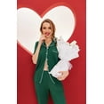 thumbnail image 5 of Avidlove Pajama Sets for Women 2 piece Short Sleeve Button Up Pj Sets with Long Pants Notch Collar Matching loungewear set Sleepwear with Pockets, 5 of 7