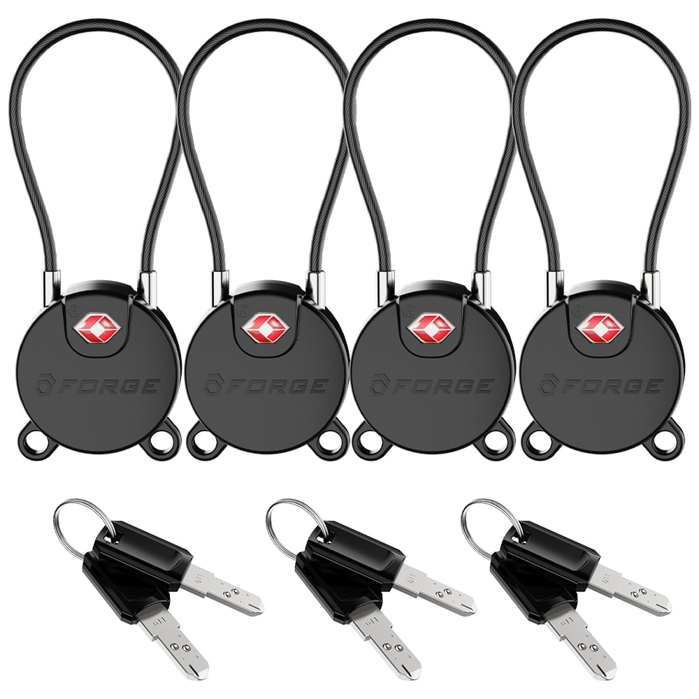 TSA Approved Luggage Key Cable Locks UltraSecure Dimple Key