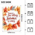 thumbnail image 2 of FORMRS 1-Subject Spiral Notebook 8" x 5" College Ruled 60 Refillable Sheet A5 Hard Cover, 2 Pack, Leaves Pattern, 2 of 7