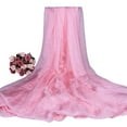 thumbnail image 1 of Sonducket Mantón de gasa de amplia aplicación para cualquier atuendo y ocasión Bufanda de noche de gasa Mantón Mantones largos Accesorios de disfraces rosa, 1 of 6