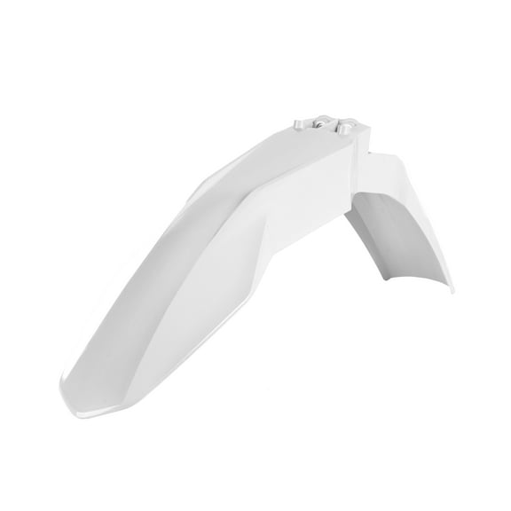 Polisport Motocross (MX) Front Fender for GasGas EC/EC-F/MC/MC-F (2021-23) Dirt Bike – OEM Quality, Durable, Flexible & Perfect Fit – White