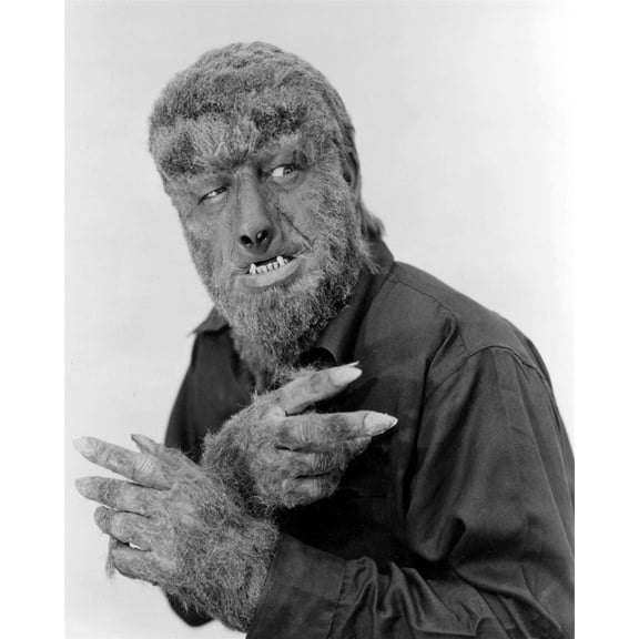 The Wolf Man 1941 Lon Chaney Jr. as Larry Talbot Wolf Man 5x7 inch photo