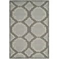 thumbnail image 2 of SAFAVIEH Bella Kaitlyn Geometric Circles Wool Runner Rug, Grey/Light Grey, 2'3" x 7', 2 of 6