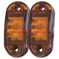 thumbnail image 3 of Tail Light,10-30V 2LED Side Marker Turn Signal Lamp Side Marker Lamp Built for Precision, 3 of 9