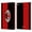 Red And Black, variant on Head Case Designs Officially Licensed AC Milan Crest Stripes Leather Book Wallet Case Cover Compatible With Apple iPad 9.7 2017 / iPad 9.7 2018