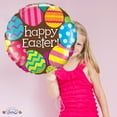 thumbnail image 3 of PMU Happy Easter Eggs and Chocolate 18 Inch Mylar Foil Balloon Pkg/10, 3 of 7