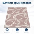 thumbnail image 4 of Nanan 10'x13' Geometric Area Rug Modern Abstract Rug with Non Slip Backing, Soft Machine Washable Indoor Carpet for Living Room, Bedroom, Dining Room, Pink, 4 of 6