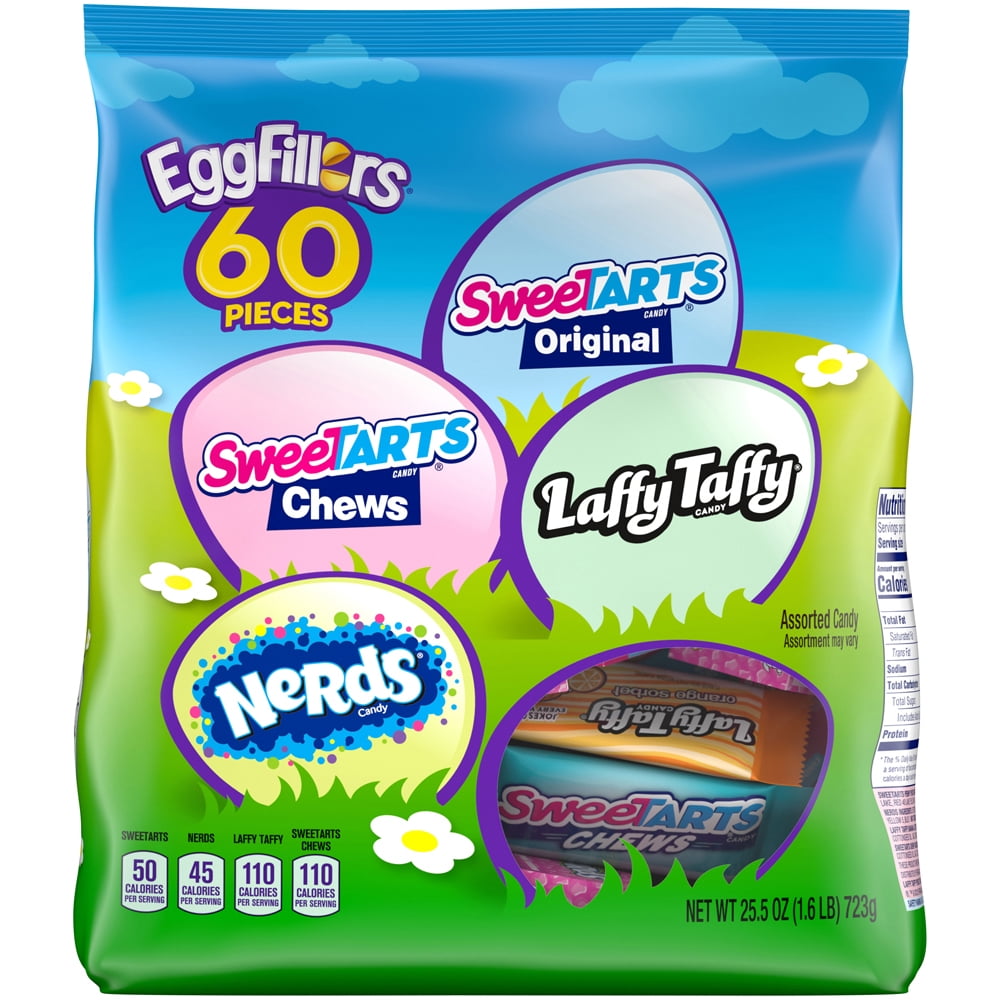 MIX UPS EGGFILLERS SweeTARTS Nerds Laffy Taffy & SweeTARTS Chews Easter ...