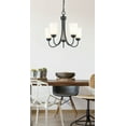 thumbnail image 4 of 9805-SN Millennium Lighting Ivey Lake - 5 Light Chandelier-17 Inch Tall and 20 Inch Wide-Satin Nickel Finish    -Traditional Installation, 4 of 6