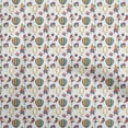 thumbnail image 1 of oneOone Cotton Poplin White Fabric Circus Sewing Craft Projects Fabric Prints By Yard 42 Inch Wide-aC, 1 of 5