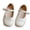 Beige, variant on Otqutp Toddler Girls Glitter Dress Shoes Flower Girl Mary Jane Ballet Flats Princess Little Kid Wedding Party Bridesmaid Shoes