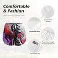 thumbnail image 6 of Lsque Artistic Skull Printed Women's Running Shorts with Liner Pockets,Elastic Quick Dry Workout Athletic Gym Yoga Shorts,Womens High Waist Shorts-XX-Large, 6 of 9