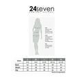 thumbnail image 4 of 24seven Comfort Apparel Womens Round Neck Sleeveless A-Line Mini Shift Dress, 4 of 4