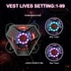 thumbnail image 3 of Set de 2 pistolas láser Winyea Tag LED, chaleco LED para exteriores, 3 of 6