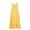 Yellow, variant on CHUMUD Summer Dresses for Women Sleeveless V-Neck Cami Maxi Dress Cute Ruffle Plaid Dress Vacation