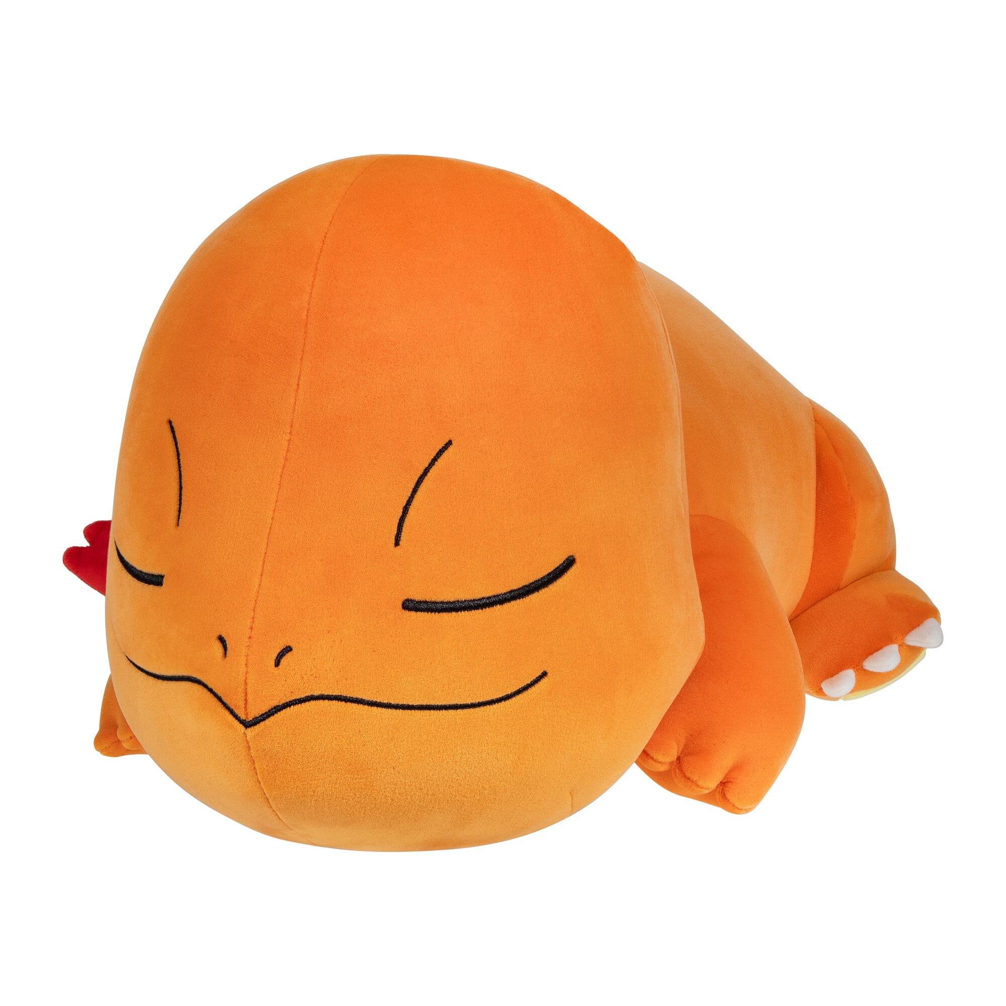 Pokemon 18” Plush Sleeping Charmander - Cuddly- Must Have for Pokémon Fans- Plush for Traveling, Car Rides