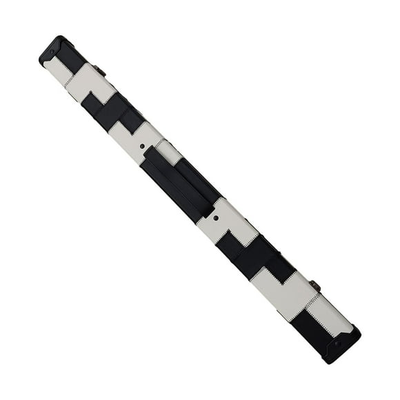 koolsoo Étui pour Queue de Billard Accessoire Protecteur Léger Sac pour Queue de Piscine Extérieur Noir Blanc
