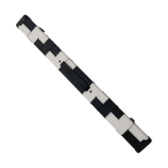 koolsoo Étui pour Queue de Billard Accessoire Protecteur Léger Sac pour Queue de Piscine Extérieur Noir Blanc