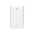 thumbnail image 1 of Leviton Blank - Plaque de Montage - Blanc - 1-gang, 1 of 3