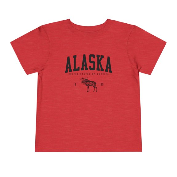 Alaska AK Toddler Shirt Gifts Boy Girl Size 2T-5T