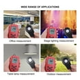 thumbnail image 5 of MOMO 200,000 Digital Light Meter Luxmeter Lux/FC Meters Luminometer Photometer Light Meter 3 Range ,Wide Applications, 5 of 6