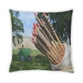 thumbnail image 2 of Ahgly Company Sports Archery Outdoor Throw Pillow, 18 inch by 18 inch, 2 of 6