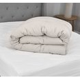 thumbnail image 3 of Tranquility BeComfy High Loft Moisture Wicking Antimicrobial Machine Washable Bed Blanket Comforter, White, King, 3 of 6