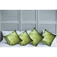 thumbnail image 2 of Ambesonne Forest Throw Pillow Cover 4 Pack, Sunbeams in Woodland, 24", Green, 2 of 7