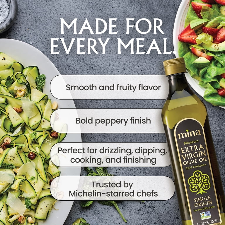 Mina, Olive Oil, Extra Virgin, High Polyphenol, 33.8 fl oz